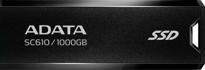 Внешний диск SSD A-Data SC610, 1ТБ, черный [sc610-1000g-cbk/rd ...