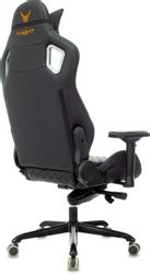 Кресло игровое KNIGHT ТИТАН (Titan), экокожа, до 150кг, черный