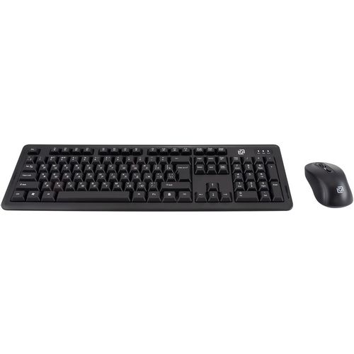 Комплект (клавиатура+мышь) Oklick S605, USB, проводной, черный — цена и наличие Комплект (клавиатура+мышь) Oklick S605, USB, проводной, черный