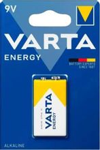 Изображение товара Батарейка VARTA Energy 6LR61 BL1 Alkaline 9V щелочная 1 шт.