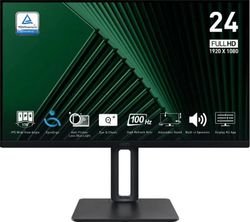 Изображение товара 23.8" Монитор MSI Pro MP245PG,  1920x1080,  IPS,  100Гц,  1хHDMI,  1хDP,  черный [9s6-3pc19m-014]