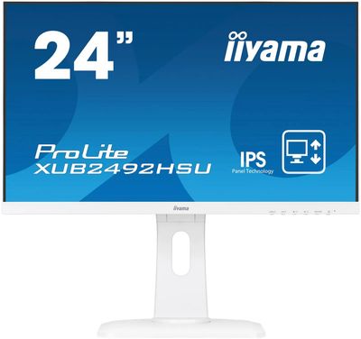 Монитор Iiyama ProLite XUB2492HSU-W1 24", белый