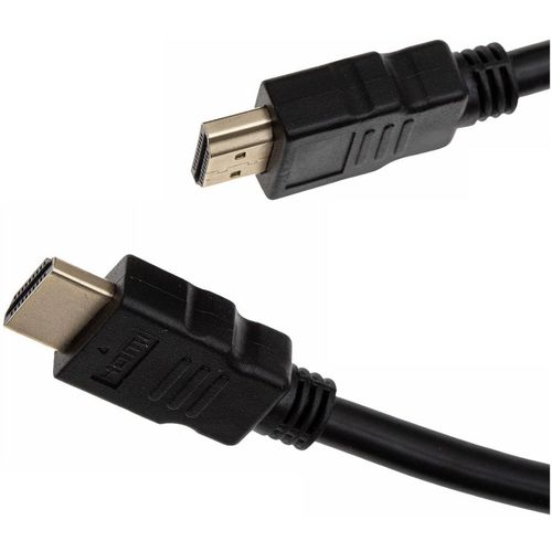 Кабель аудио-видео Cactus CS-HDMI.1.4-1, HDMI (m) - HDMI (m), ver 1.4, 1м, GOLD, черный