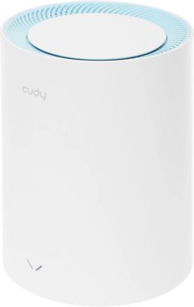 Бесшовный Mesh роутер CUDY M1200,  Wi-Fi 5,  AC1200,  2.4/5ГГц, 1 LAN,  белый [m1200(1-pack)]