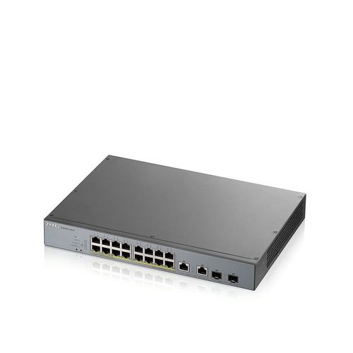Коммутатор ZyXEL GS1350-18HP-EU0101F, управляемый, 18 RJ-45, 10/100/1000 Мбит/с