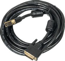Изображение товара Кабель DVI NingBo DVI-D Dual Link 5м черный ферритовый фильтр