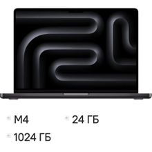Изображение товара Apple MacBook Pro A3112 14.2" 2024 Retina XDR Apple M4 24GB 1TB SSD