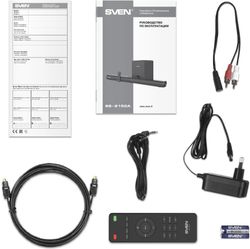 Колонки Bluetooth Sven SB-2150A, 2.1, черный