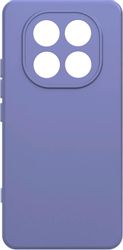 Чехол (клип-кейс) BORASCO Silicone Case, для Xiaomi Redmi Note 15 4G, лавандовый