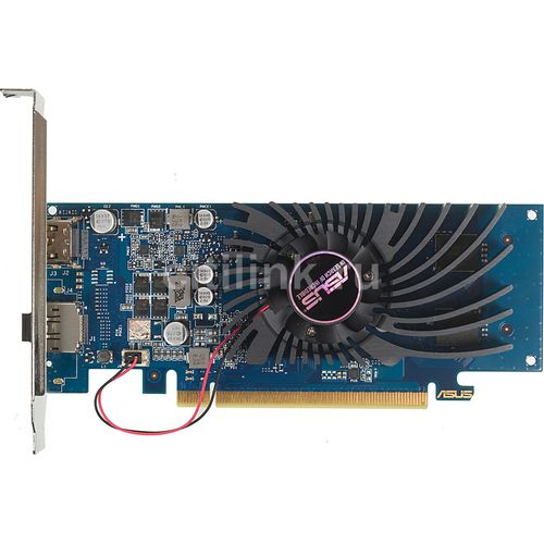 Видеокарта ASUS NVIDIA GeForce GT 1030 GT1030-2G-BRK 2ГБ GDDR5, Low Profile, Ret