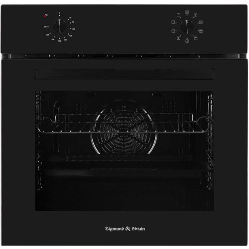 Духовой шкаф электрический ZIGMUND & SHTAIN E 162 B, 70л, дверца с 2 стеклами, черный