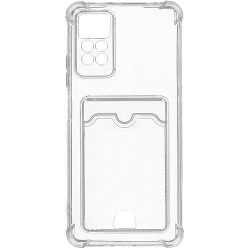 Чехол (клип-кейс) ZIBELINO Silicone Card Holder, для Xiaomi Redmi Note 11 Pro, прозрачный [zsch-xia-not11-pro-cam-trn]