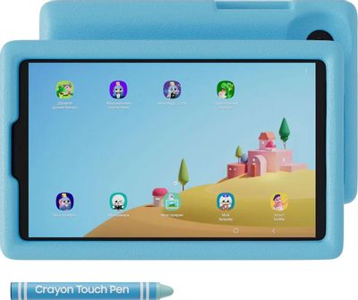 8.7" Детский планшет Samsung Galaxy Tab A9 Kids Edition 4/64 GB G99 Wi-Fi, 1340 x 800, Android 13, серый [sm-x100kids]