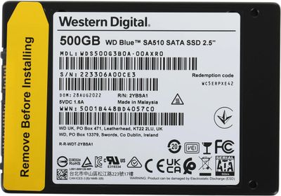Installing wd blue ssd hotsell
