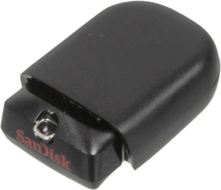 Флешка USB Sandisk Cruzer Fit 8ГБ, USB2.0, черный [sdcz33-008g-b35]