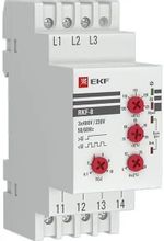 Реле контроля фаз EKF PROxima 3-фазное, 400В [rkf-8] – купить в ...