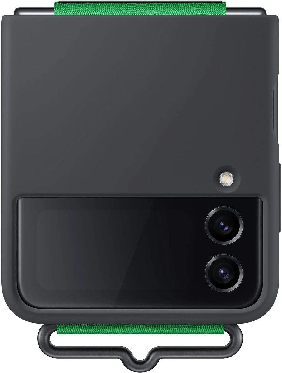 Samsung Silicone Cover with Strap Z Flip4