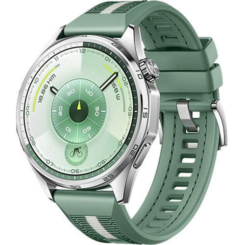 Смарт-часы Huawei Watch GT 6 Atum-B19W, 46мм, 1.47″, зеленый/серебристый