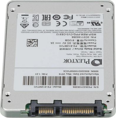 Plextor PX-512M7VC （2.5 SATA SSD 512GB） Plextor M7V Series SSD Review - StorageReview.com