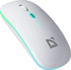 Мышь беспроводная Defender Coda MB-261, USB, белый