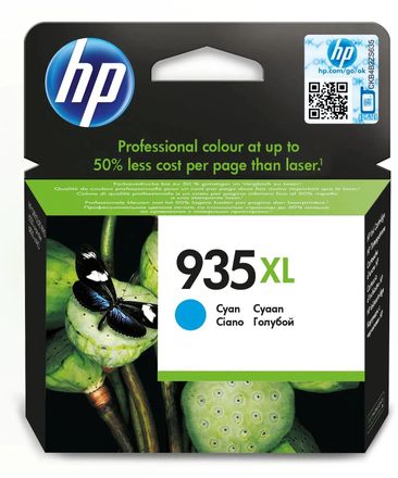 Картридж HP 935XL, голубой / C2P24AE
