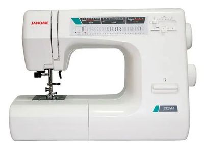 Швейная Машина Janome 7524A Белый – Купить В Ситилинк | 656296