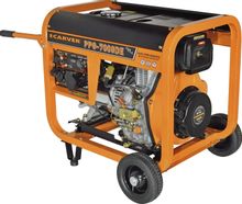 Изображение товара Дизельный генератор CARVER PPG- 7000DE, мощность 5.5 кВт