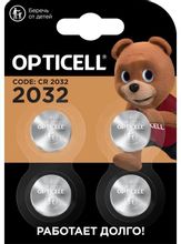Изображение товара Батарейка OPTICELL Specialty 2032 4 шт. литиевая CR2032 для часов и гаджетов