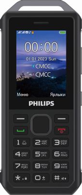 Сотовый телефон Philips Xenium E2317, темно-серый – купить в Ситилинк ...