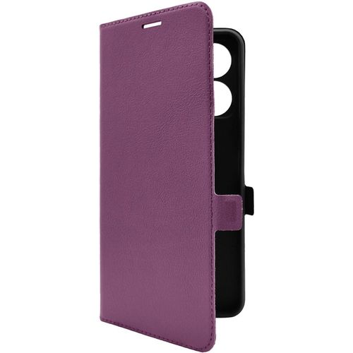 Чехол (флип-кейс) BORASCO Book Case, для Xiaomi Poco C65, фиолетовый [72849]