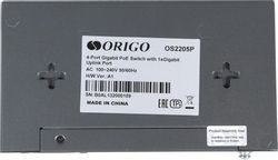 Коммутатор ORIGO OS2205P/60W, неуправляемый