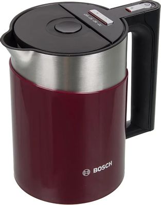 Чайник электрический Bosch TWK861P4RU, 2400Вт, красный