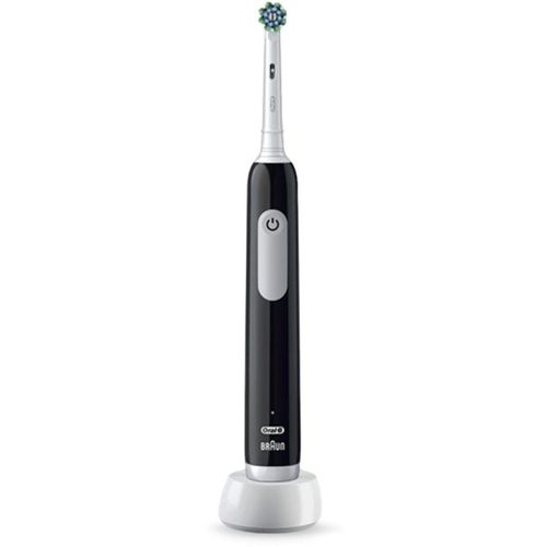 Электрическая зубная щетка Oral-B Pro 1 80870428, насадки для щётки: 3 шт, цвет: черный — цена и наличие Электрическая зубная щетка Oral-B Pro 1 80870428, насадки для щётки: 3 шт, цвет: черный