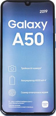 Смартфон Samsung Galaxy A50 128Gb,  SM-A505F,  синий
