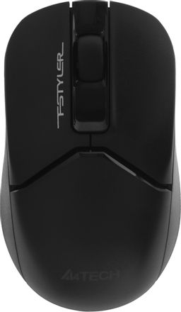 Мышь беспроводная A4TECH Fstyler FG12, радио, оптическая, USB, 1200dpi, черный [fg12 black]
