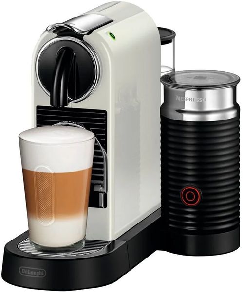 Капсульная кофеварка DeLonghi Nespresso Citiz EN267.WAE, 1260Вт, цвет: белый