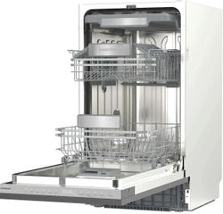 Встраиваемая посудомоечная машина MEFERI Luxe MDW4593, серебристый