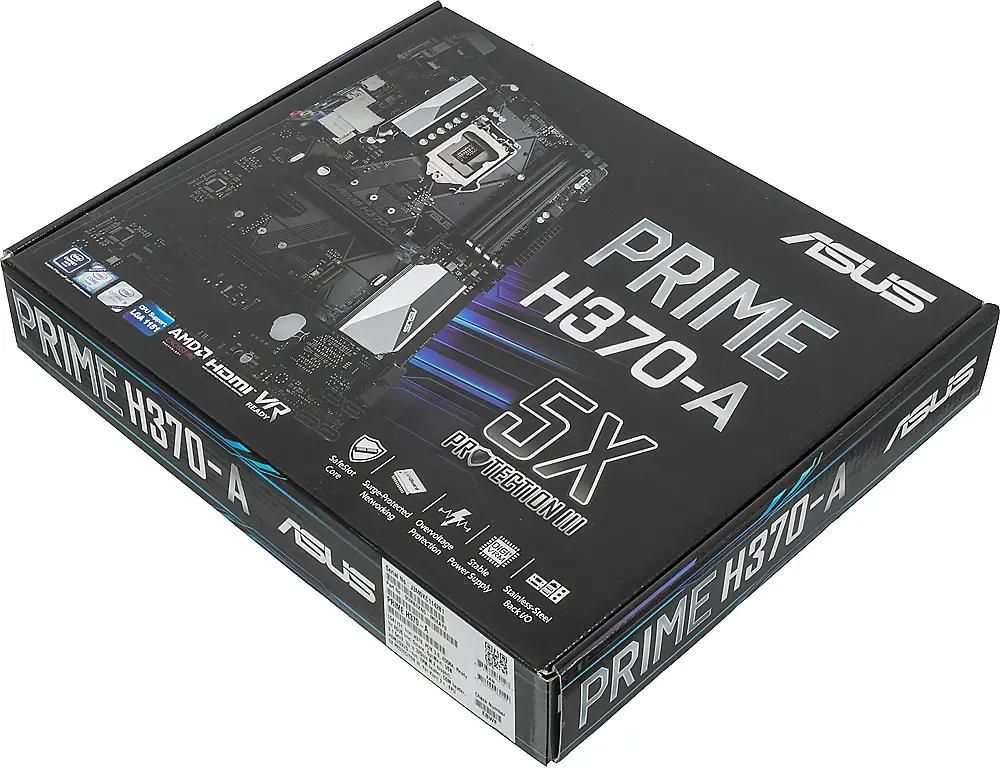 А с процессором INTEL Core i7-9700K нормально работать будет ? - материнская плата ASUS PRIME H370-A, LGA 1151v2, Intel H370, ATX, Ret А с процессором INTEL Core i7-9700K нормально работать будет ? - материнская плата ASUS PRIME H370-A, LGA 1151v2, Intel H370, ATX, Ret