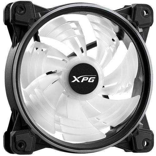 Вентилятор XPG Hurricane 120 120мм, 4-pin, 2000об/мин, 18.7 дБ, ARGB, черный, Ret [hurricane120argbpwm-bkcww]