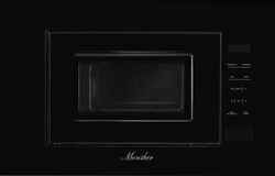 Встраиваемая микроволновая печь MONSHER High-Tech MMH 1020 B, 20л, 700Вт, черный