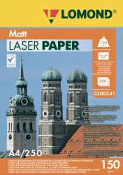 Бумага Lomond Ultra DS Matt CLC, A4, для лазерной печати, 250л, 150г/м2, белый, покрытие матовое /матовое