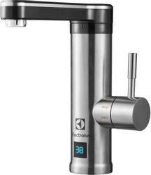 Водонагреватель Electrolux Taptronic S, проточный, 3.3кВт, кран, нержавеющая сталь