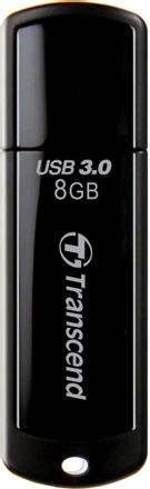 Флешка USB Transcend Jetflash 700 8ГБ, USB3.0, черный [ts8gjf700]