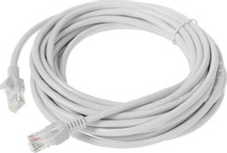 Патч-корд EXEGATE UTP-RJ45-RJ45-5e-CU-5M-GY UTP, кат.5E, 5м, белый