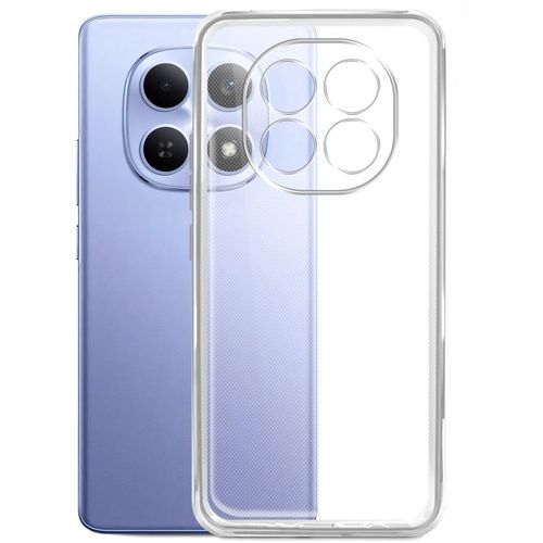 Чехол (клип-кейс) BORASCO Silicone Case, для Xiaomi Redmi Note 15 4G, прозрачный [76145]
