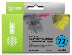 Картридж Cactus CS-C9372, фото пурпурный