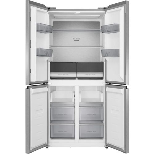 Холодильник трехкамерный MEFERI Comfort MFR83 Side by Side, инверторный, серебристый — цена и наличие Холодильник трехкамерный MEFERI Comfort MFR83 Side by Side, инверторный, серебристый