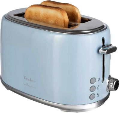 Тостер TESLER TT-255, голубой [tt-255 sky blue] – купить в Ситилинк ...