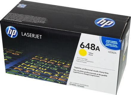 Картридж HP 648A, желтый / CE262A