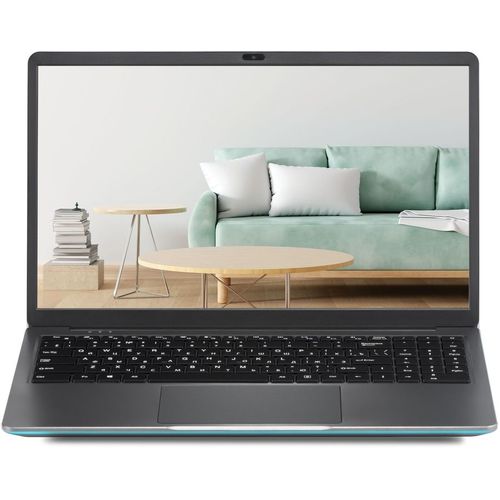 Ноутбук AZERTY Memoir RB-1559, 15.6", IPS, Intel Celeron N5095 2ГГц, 4-ядерный, 16ГБ DDR4, 1ТБ, 128ГБ SSD, Intel UHD Graphics, Windows 11 Pro, светло-серый [120-1256]